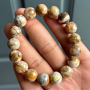 Blue Opal Crystal Bracelet 12mm